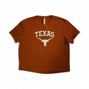 Lululemon University of Texas Longhorns Orange Short Sleeve Tee T-Shirt Size 6